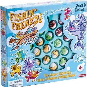 Schylling Fishing Frenzy Action Game Blue. Large